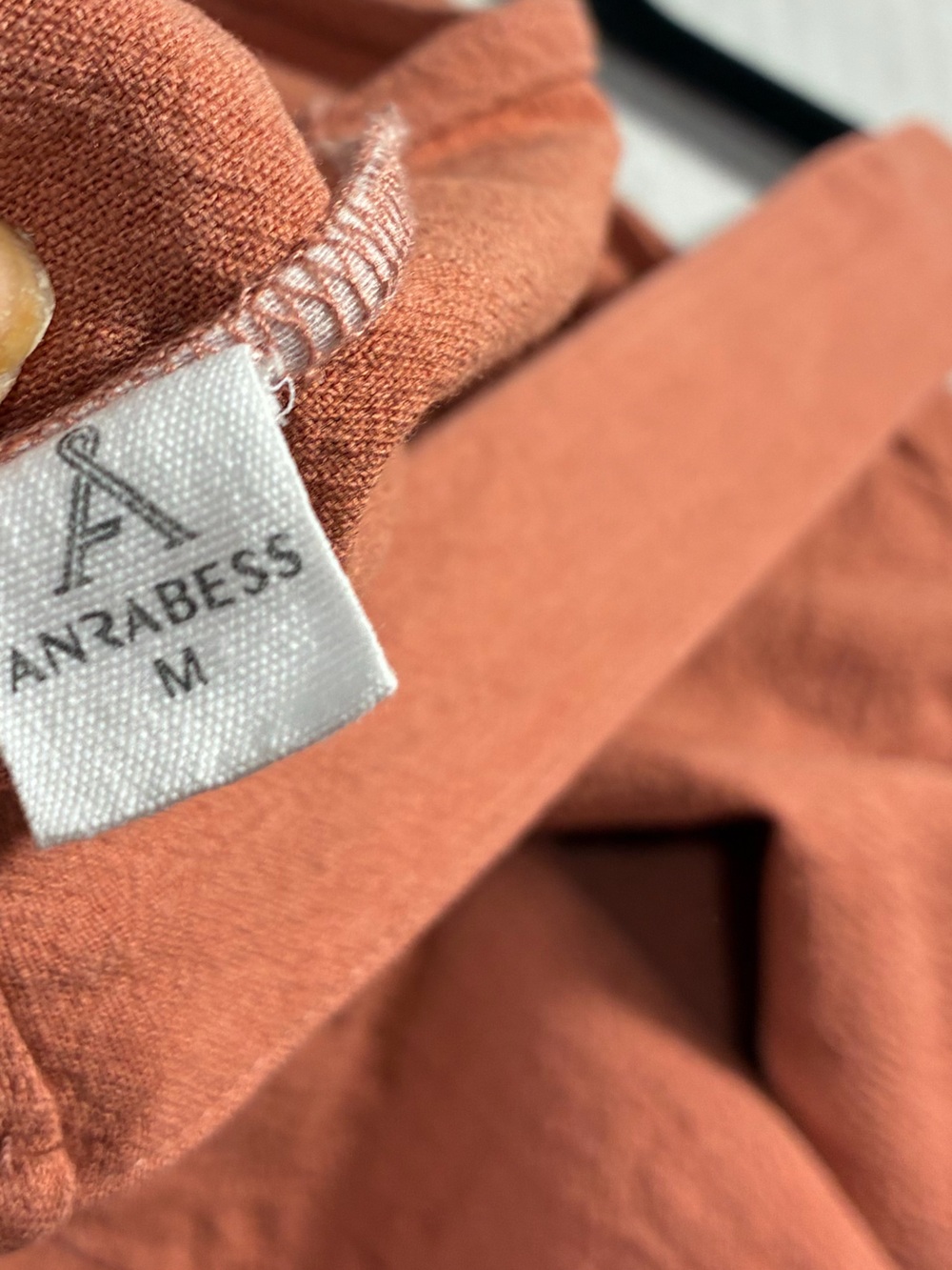 ANRABESS LINEN BLEND SHORTS OVERALLS - Picture 10 of 12